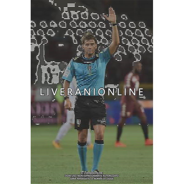Torino 11-08-2017 Stadio Olimpico Grande Torino Coppa Italia TIM Cup - 3¡ turno Torino vs Trapani nella foto l\'arbitro Fabrizio Pasqua di Tivoli foto Roberto Garavaglia - ag. Aldo Liverani sas