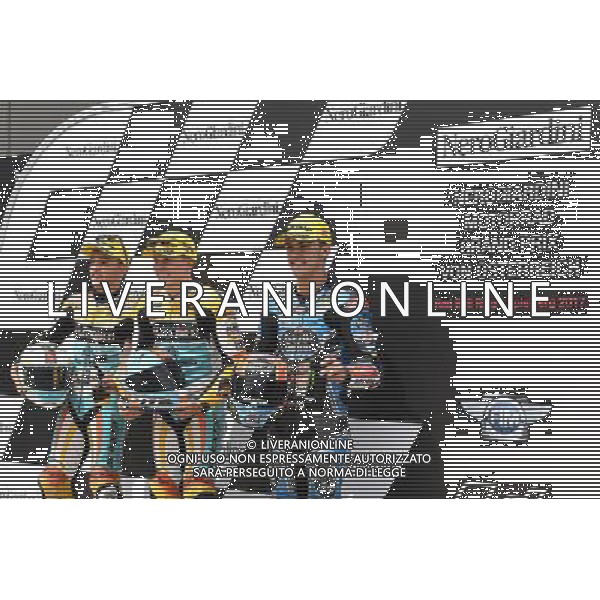 12/08/2017 Red Bull Ring Spielberg. Austria. Juanfran Guevara, Gabriel Rodrigo, Aron Canet FOTO G. PIAZZOLLA-AG ALDO LIVERANI SAS