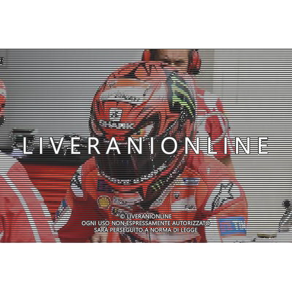 12.08.2017. RedBull Ring, Spielber, Austria.Jorge Lorenzo, nuovo casco. FOTO G. PIAZZOLLA-AG ALDO LIVERANI SAS