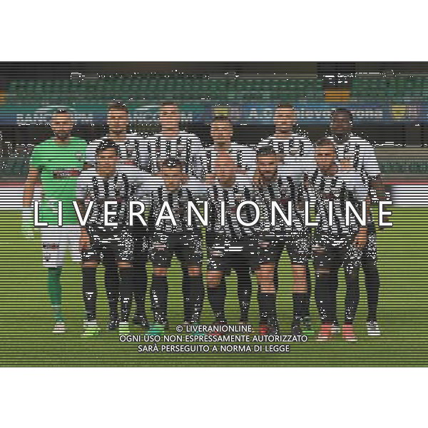 Coppa Italia TIM Cup 2017/2018 Terzo Turno Verona - 12.08.2017 Chievo-Ascoli Nella Foto:ascoli squadra formazione lanni,de santis,santini,varela,gigliotti,mogos,addae,buzzegoli,baldini,favilli,mignanelli /Ph.Vitez-Ag. Aldo Liverani