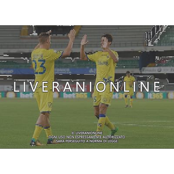 Coppa Italia TIM Cup 2017/2018 Terzo Turno Verona - 12.08.2017 Chievo-Ascoli Nella Foto: esultanza dopo il gol di roberto inglese /Ph.Vitez-Ag. Aldo Liverani