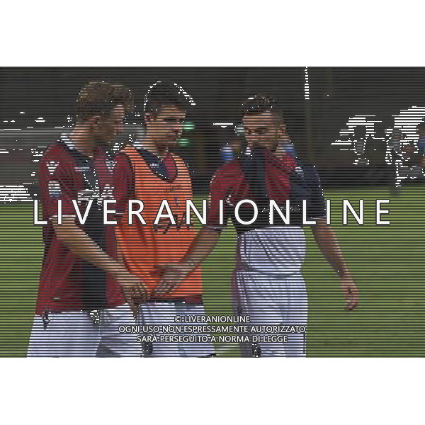 Bologna - Cittadella Coppa Italia TIM Cup 2017/2018 Terzo Turno Bologna - 12.08.2017 nella foto Delusione Bologna a fine gara ©Optimafoto/AGENZIA ALDO LIVERANI SAS