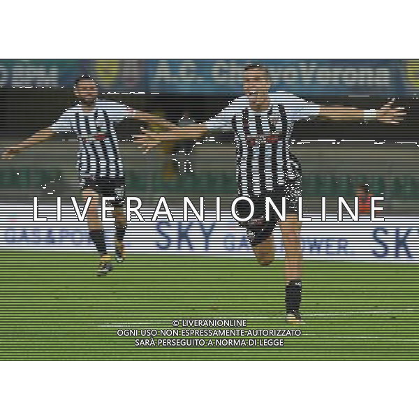 Coppa Italia TIM Cup 2017/2018 Terzo Turno Verona - 12.08.2017 Chievo-Ascoli Nella Foto:favilli esulta /Ph.Vitez-Ag. Aldo Liverani