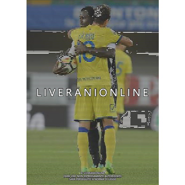Coppa Italia TIM Cup 2017/2018 Terzo Turno Verona - 12.08.2017 Chievo-Ascoli Nella Foto:abbraccio gobbi addae /Ph.Vitez-Ag. Aldo Liverani
