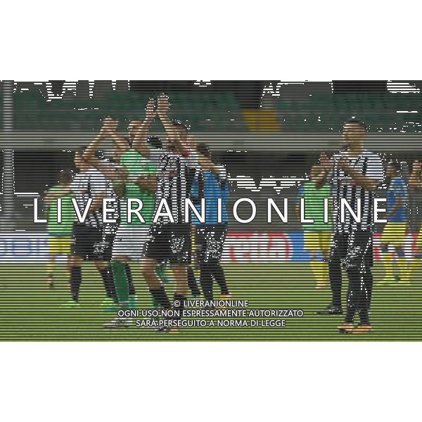 Coppa Italia TIM Cup 2017/2018 Terzo Turno Verona - 12.08.2017 Chievo-Ascoli Nella Foto:i giocatori dellâ€™ascoli salutano i tifosi /Ph.Vitez-Ag. Aldo Liverani
