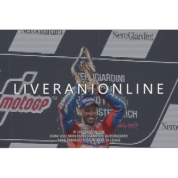 13.08.2017. RedBull Ring, Spielberg, Austria.Andrea Dovizioso ©Piazzolla/AGENZIA ALDO LIVERANI SAS Motomondiale Gara MotoGp Austria RedBull Ring, Spielberg, 13.08.2017