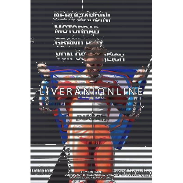 13.08.2017. RedBull Ring, Spielberg, Austria.Andrea Dovizioso ©Piazzolla/AGENZIA ALDO LIVERANI SAS Motomondiale Gara MotoGp Austria RedBull Ring, Spielberg, 13.08.2017