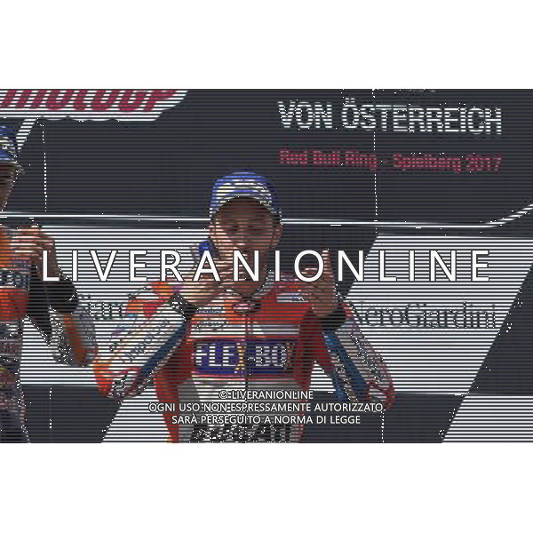 13.08.2017. RedBull Ring, Spielberg, Austria.Andrea Dovizioso ©Piazzolla/AGENZIA ALDO LIVERANI SAS Motomondiale Gara MotoGp Austria RedBull Ring, Spielberg, 13.08.2017