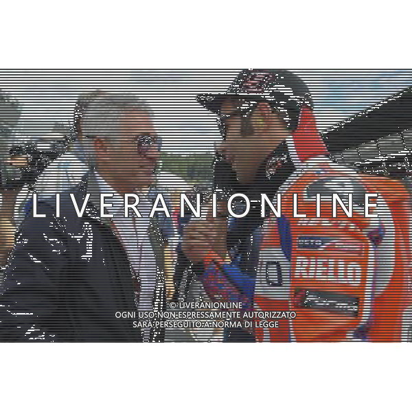 13/08/2017 Red Bull Ring Spielberg Austria Michael \'Mick\' Doohan e Danilo Petrucci ©Piazzolla/AGENZIA ALDO LIVERANI SAS Motomondiale Gara MotoGp Austria RedBull Ring, Spielberg, 13.08.2017