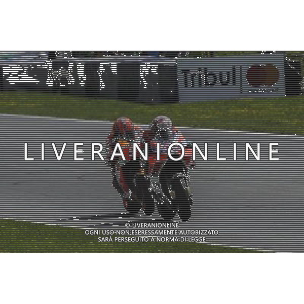 13/08/2017 Red Bull Ring Spielberg Austria Andrea Dovizioso e Marc Marquez ©Piazzolla/AGENZIA ALDO LIVERANI SAS Motomondiale Gara MotoGp Austria RedBull Ring, Spielberg, 13.08.2017