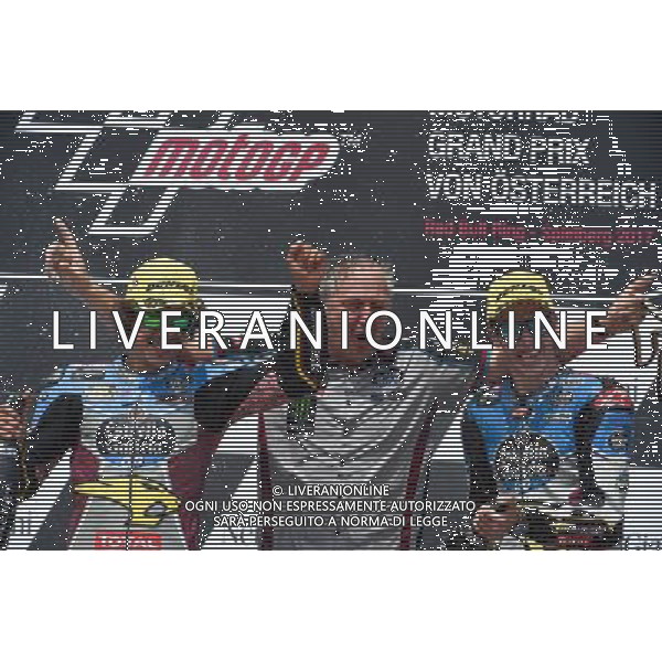 13.08.2017.RedBull Ring, Spielberg, Austria.Franco Morbidelli e Alex Marquez FOTO G. PIAZZOLLA-AG ALDO LIVERANI SAS