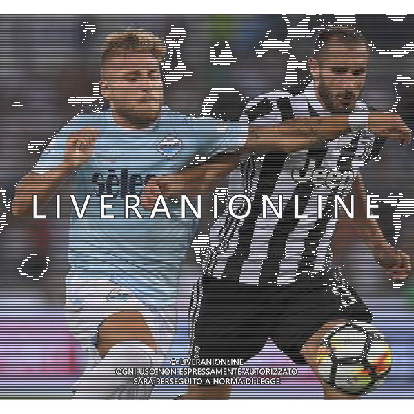 Supercoppa TIM 2017 Roma - 13.08.2017 Juventus-Lazio Nella Foto:immobile chiellini /Ph.Vitez-Ag. Aldo Liverani