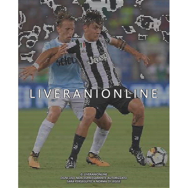 Supercoppa TIM 2017 Roma - 13.08.2017 Juventus-Lazio Nella Foto:dybala paulo lucas leiva /Ph.Vitez-Ag. Aldo Liverani