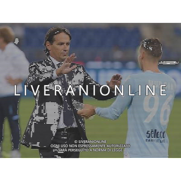 Supercoppa TIM 2017 Roma - 13.08.2017 Juventus-Lazio Nella Foto: esultanza e abbraccio tra simone inzaghi e murgia /Ph.Vitez-Ag. Aldo Liverani