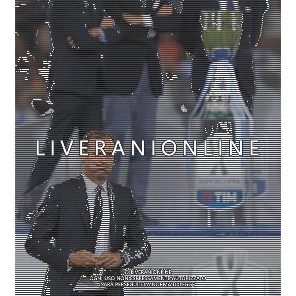 Supercoppa TIM 2017 Roma - 13.08.2017 Juventus-Lazio Nella Foto:delusione di massimiliano allegri /Ph.Vitez-Ag. Aldo Liverani