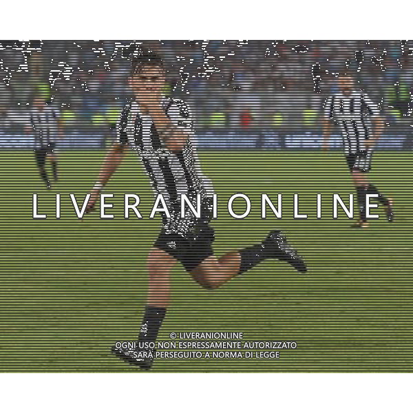 Supercoppa TIM 2017 Roma - 13.08.2017 Juventus-Lazio Nella Foto: paulo dybala esultanza dopo il gol /Ph.Vitez-Ag. Aldo Liverani