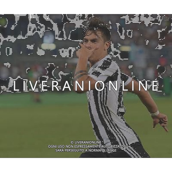 Supercoppa TIM 2017 Roma - 13.08.2017 Juventus-Lazio Nella Foto: paulo dybala esultanza dopo il gol /Ph.Vitez-Ag. Aldo Liverani