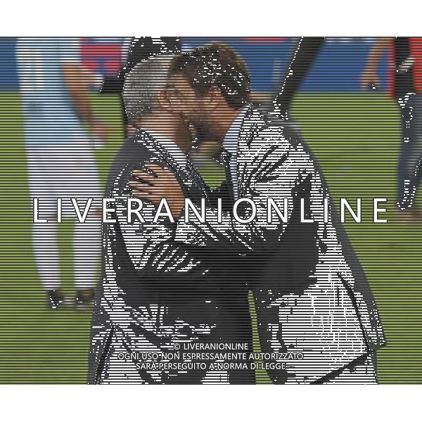 Supercoppa TIM 2017 Roma - 13.08.2017 Juventus-Lazio Nella Foto: andrea agnelli e claudio lotito /Ph.Vitez-Ag. Aldo Liverani