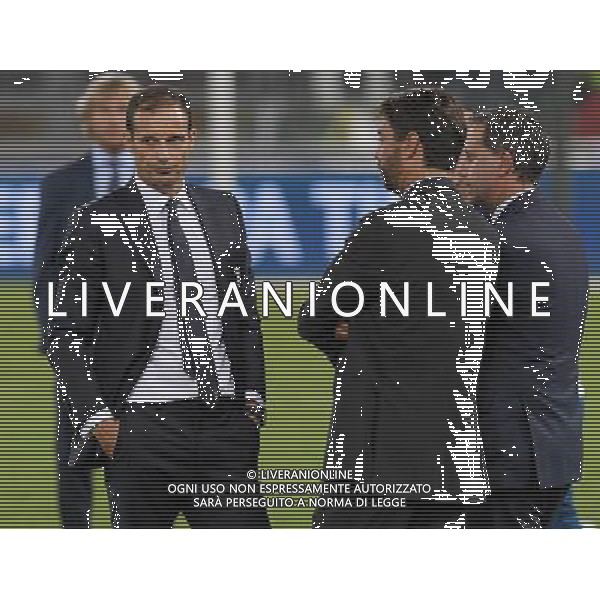 Supercoppa TIM 2017 Roma - 13.08.2017 Juventus-Lazio Nella Foto:Allegri Massimiliano - Agnelli Andrea - Paratici - Marotta Giuseppe /Ph.Vitez-Ag. Aldo Liverani