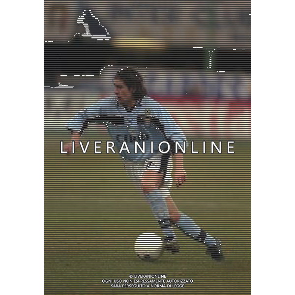 27-01-1999 MILANO-COPPA ITALIA TIM INTER LAZIO 5-2 NELLA FOTO MARCELO SALAS AG ALDO LIVERANI SAS