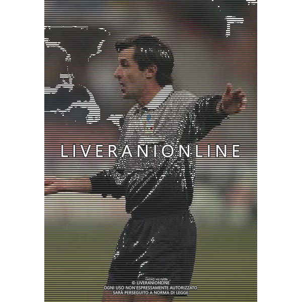 27-01-1999 MILANO-COPPA ITALIA TIM INTER LAZIO 5-2 NELLA FOTO ARBITRO PIERO CECCARINI AG ALDO LIVERANI SAS