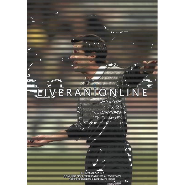 27-01-1999 MILANO-COPPA ITALIA TIM INTER LAZIO 5-2 NELLA FOTO ARBITRO PIERO CECCARINI AG ALDO LIVERANI SAS