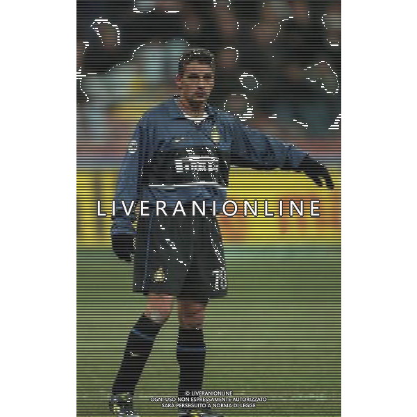 27-01-1999 MILANO-COPPA ITALIA TIM INTER LAZIO 5-2 NELLA FOTO ROBERTO BAGGIO AG ALDO LIVERANI SAS