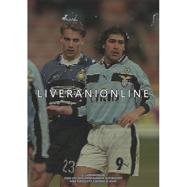 27-01-1999 MILANO-COPPA ITALIA TIM INTER LAZIO 5-2 NELLA FOTO MARCELO SALAS AG ALDO LIVERANI SAS