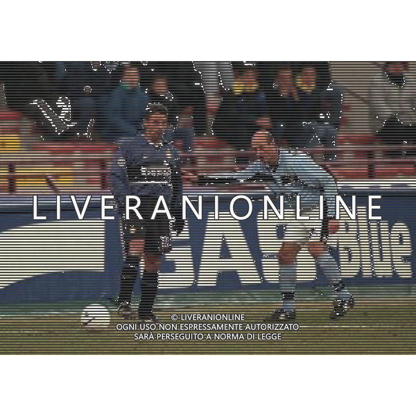 27-01-1999 MILANO-COPPA ITALIA TIM INTER LAZIO 5-2 NELLA FOTO ROBERTO BAGGIO AG ALDO LIVERANI SAS
