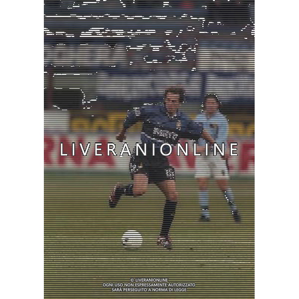 27-01-1999 MILANO-COPPA ITALIA TIM INTER LAZIO 5-2 NELLA FOTO benoit cauet AG ALDO LIVERANI SAS