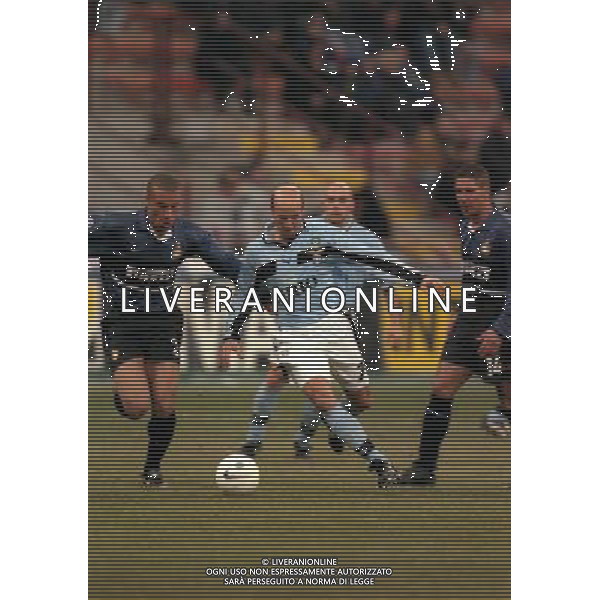 27-01-1999 MILANO-COPPA ITALIA TIM INTER LAZIO 5-2 NELLA FOTO ATTILIO LOMBARDO AG ALDO LIVERANI SAS