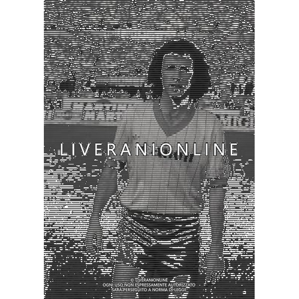 22-06-1983 TORINO- FINALE DI COPPA ITALIA JUVENTUS VERONA 3-0 NELLA FOTO DIRCEU AG ALDO LIVERANI SAS