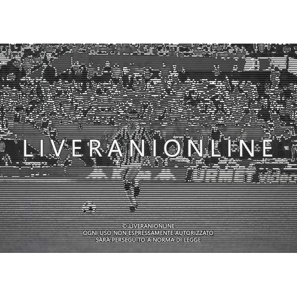22-06-1983 TORINO- FINALE DI COPPA ITALIA JUVENTUS VERONA 3-0 NELLA FOTO MICHEL PLATINI AG ALDO LIVERANI SAS