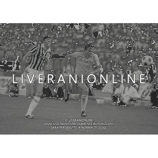 22-06-1983 TORINO- FINALE DI COPPA ITALIA JUVENTUS VERONA 3-0 NELLA FOTO SERGIO BRIO E DOMENICO PENZO AG ALDO LIVERANI SAS