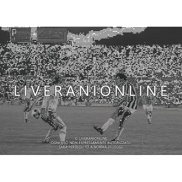 22-06-1983 TORINO- FINALE DI COPPA ITALIA JUVENTUS VERONA 3-0 NELLA FOTO MICHEL PALTINI AG ALDO LIVERANI SAS