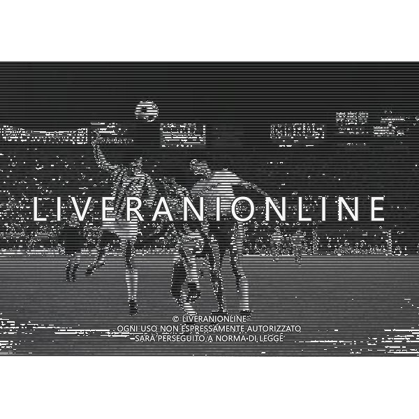22-06-1983 TORINO- FINALE DI COPPA ITALIA JUVENTUS VERONA 3-0 NELLA FOTO AZIONE DI GIOCO AG ALDO LIVERANI SAS