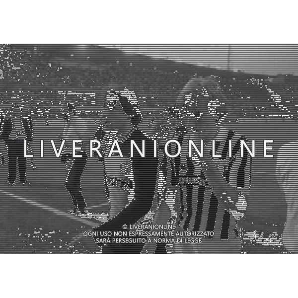 22-06-1983 TORINO- FINALE DI COPPA ITALIA JUVENTUS VERONA 3-0 NELLA FOTO LUCIANO BODINI E MASSIMO BONINI AG ALDO LIVERANI SAS
