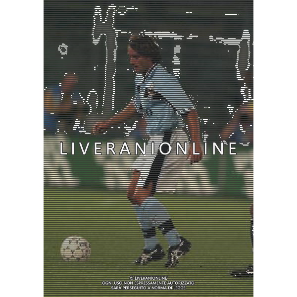 29-08 1998 TORINO- SUPERCOPPA ITALIANA JUVENTUS LAZIO 1-2 NELLA FOTO ROBERTO MANCINI AG ALDO LIVERANI SAS