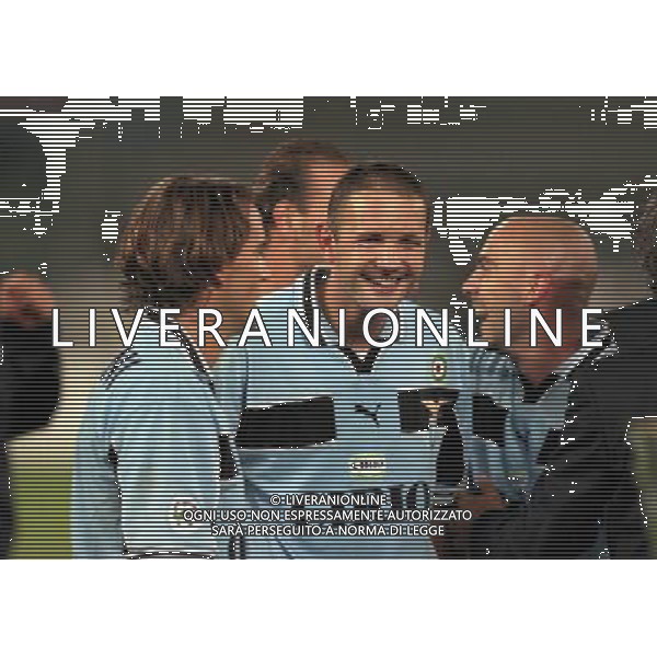 29-08 1998 TORINO- SUPERCOPPA ITALIANA JUVENTUS LAZIO 1-2 NELLA FOTO ROBERTO MANCINI -SINISA MIHAJLOVIC-IVAN DE LA PENA AG ALDO LIVERANI SAS