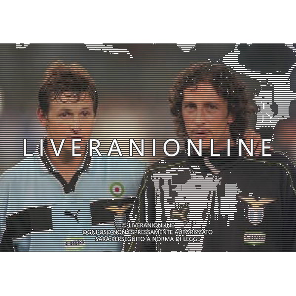 29-08 1998 TORINO- SUPERCOPPA ITALIANA JUVENTUS LAZIO 1-2 NELLA FOTO GIORGIO VENTURINI E IGOR PROTTI AG ALDO LIVERANI SAS