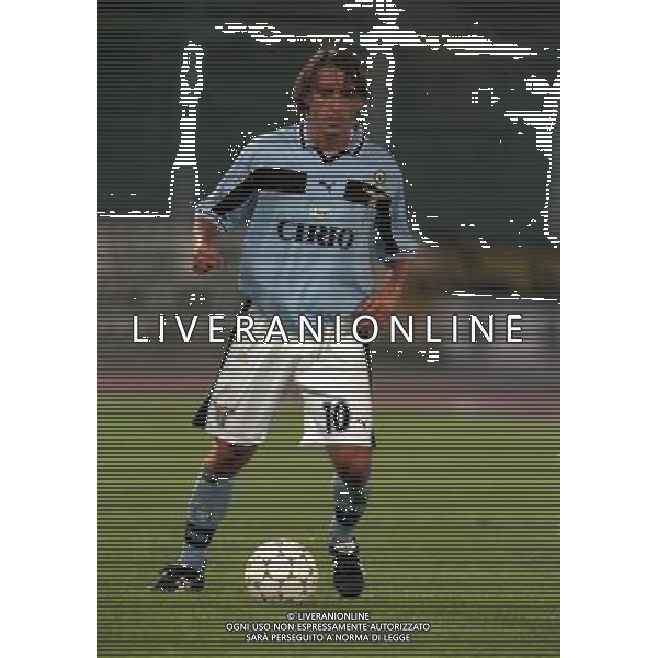 29-08 1998 TORINO- SUPERCOPPA ITALIANA JUVENTUS LAZIO 1-2 NELLA FOTO ROBERTO MANCINI AG ALDO LIVERANI SAS