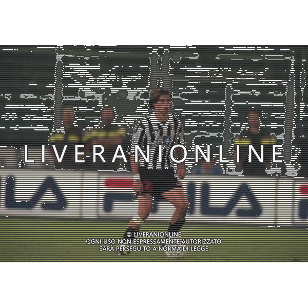 29-08 1998 TORINO- SUPERCOPPA ITALIANA JUVENTUS LAZIO 1-2 NELLA FOTO ALESSIO TACCHINARDI AG ALDO LIVERANI SAS