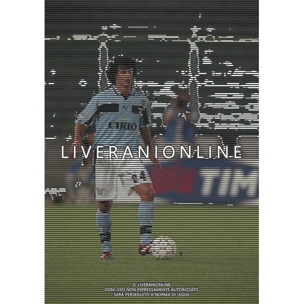 29-08 1998 TORINO- SUPERCOPPA ITALIANA JUVENTUS LAZIO 1-2 NELLA FOTO FERNANDO COUTO AG ALDO LIVERANI SAS