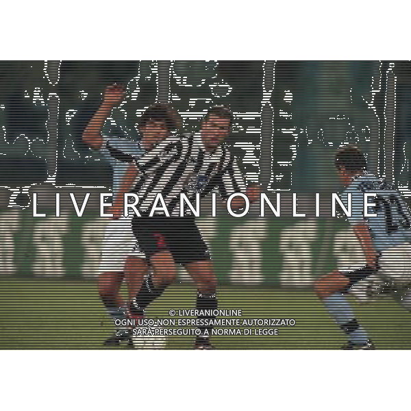 29-08 1998 TORINO- SUPERCOPPA ITALIANA JUVENTUS LAZIO 1-2 NELLA FOTO ZINEDINE ZIDANE AG ALDO LIVERANI SAS
