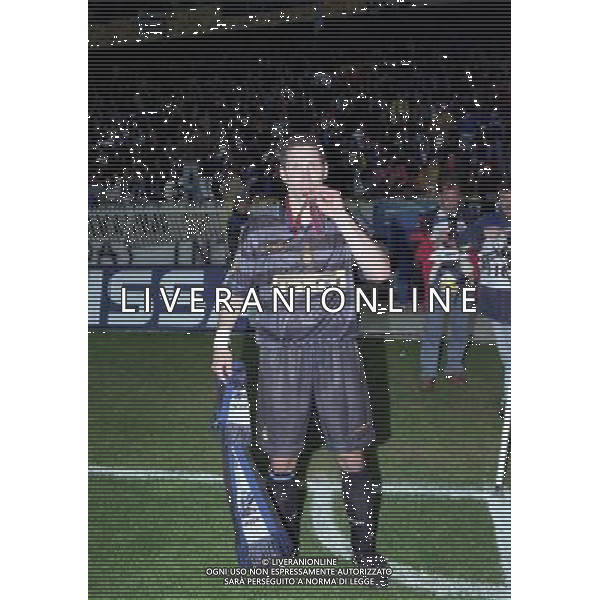 06-05-1998 -PARIGI FINALE DI COPPA UEFA LAZIO INTER 0-3 NELLA FOTO DIEGO SIMEONE AG ALDO LIVERANI SAS