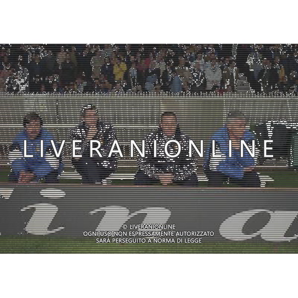 06-05-1998 -PARIGI FINALE DI COPPA UEFA LAZIO INTER 0-3 NELLA FOTO GUIDO SUSINI E LUCIANO CASTELLINI AG ALDO LIVERANI SAS