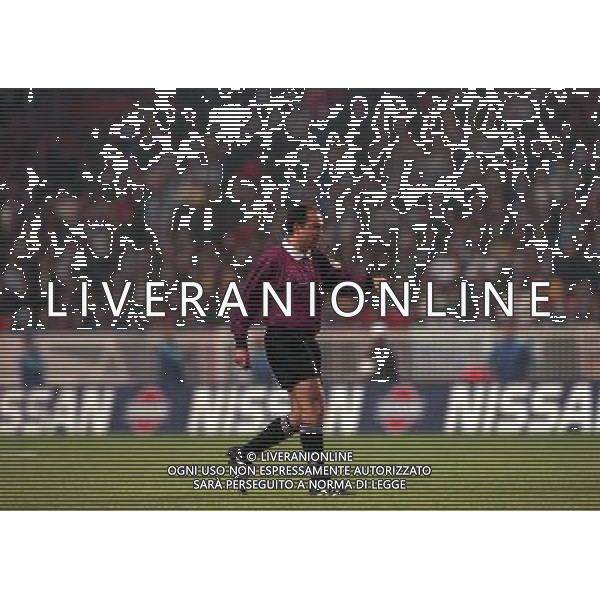 06-05-1998 -PARIGI FINALE DI COPPA UEFA LAZIO INTER 0-3 NELLA FOTO ARBITRO LOPEZ NIETO AG ALDO LIVERANI SAS