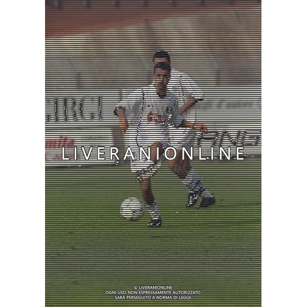 15-09-1999 COMO-COPPA ITALIA COMO NAPOLI 1-2 NELLA FOTO ANSELMO ROBBIATI AG ALDO LIVERANI SAS