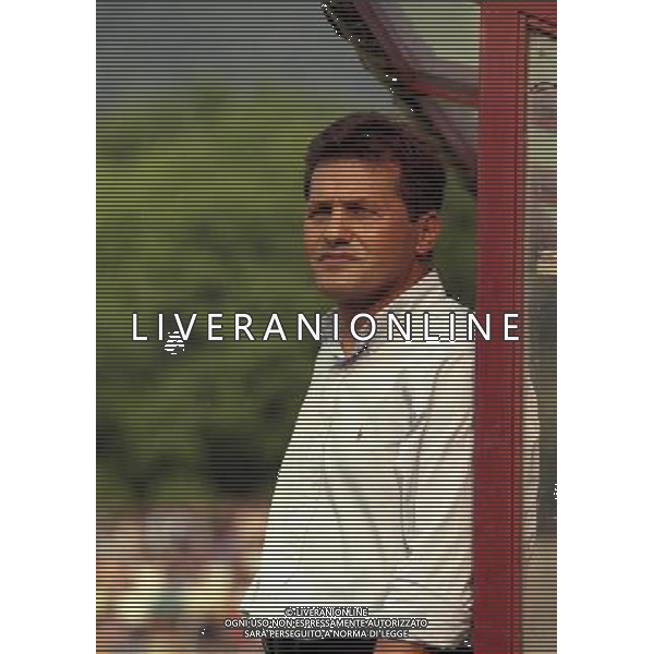15-09-1999 COMO-COPPA ITALIA COMO NAPOLI 1-2 NELLA FOTO WALTER NOVELLINO ALLENATORE NAPOLI AG ALDO LIVERANI SAS