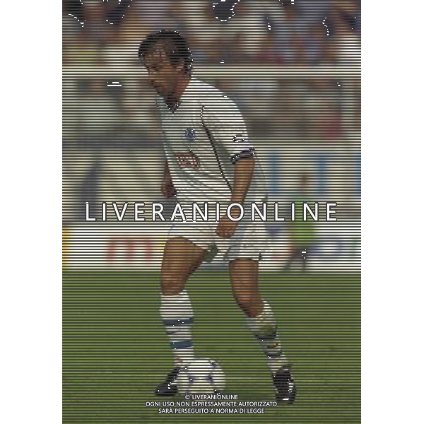 15-09-1999 COMO-COPPA ITALIA COMO NAPOLI 1-2 NELLA FOTO FRANCESCO TURRINI AG ALDO LIVERANI SAS